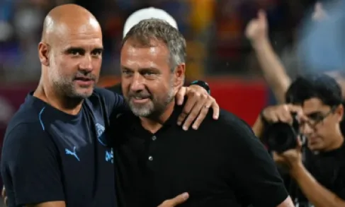 فليك يهدد عرش غوارديولا في برشلونة