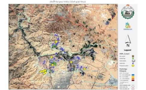 بلدية الهاشمية تستكمل الخرائط الذكية لمسارات المياه