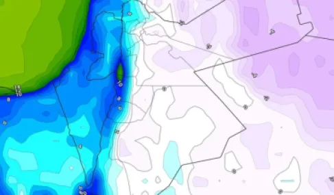 الأردن: امتداد المرتفع السيبيري اعتباراً من مساء الاثنين