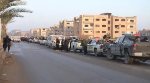 الداخلية السورية: وحداتنا بدأت بالدخول إلى ريف محافظة دير الزور الشرقي