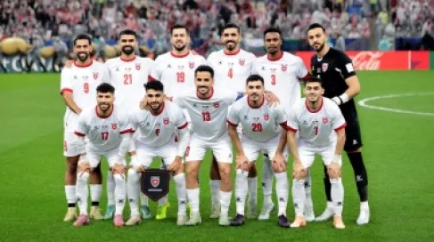 منتخب النشامى في المركز 64 عالميا في تصنيف فيفا