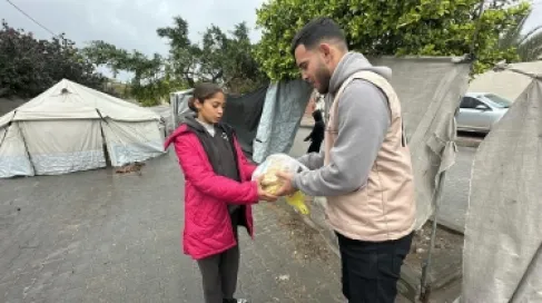 الخيرية الهاشمية تواصل دعم الخبز في غزة