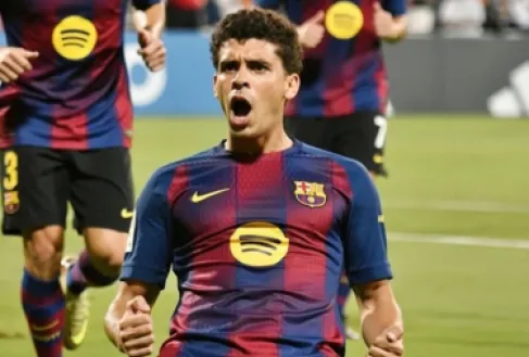 تمت الصفقة.. تفاصيل عقد حمزة عبدالكريم إلى برشلونة