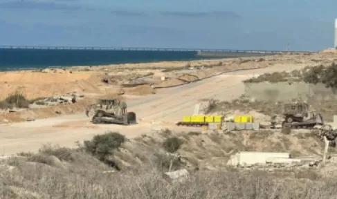 تقرير-إسرائيل وسعت خطها الأصفر داخل أحد أحياء مدينة غزة