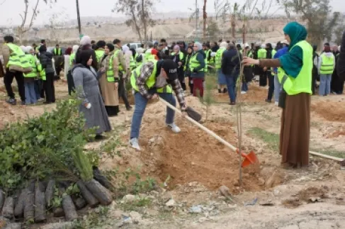 بلديات المملكة تزرع نحو 70 ألف شجرة ضمن حملة التشجير والتخضير اليوم الخميس
