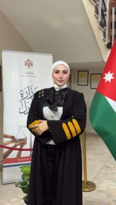 المحامية إيمان ممدوح البدارين مبارك القسم القانوني