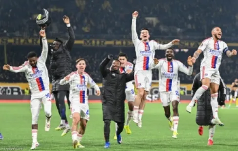 ليون يحجز مقعداً في ثمن نهائي الدوري الاوروبي