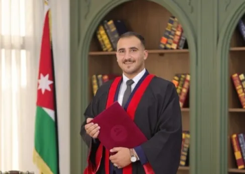 إبراهيم الحنيطي  .. مبروك التخرج