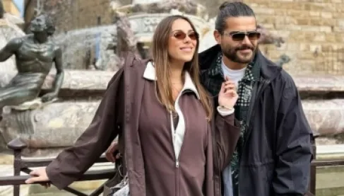 من سيدني.. دانييلا رحمة وناصيف زيتون يشاركان اللقطات الأولى لمولودهما إلياس