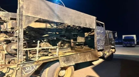 المياه: ضبط حفارة مخالفة في البادية الشمالية وخطوط لتعبئة صهاريج في الموقر