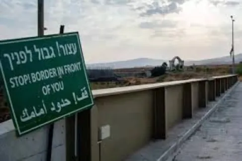 بيان جيش الاحتلال بخصوص الحدث الأمني على حدود الأردن