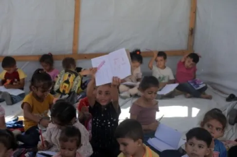 اليونيسيف تبدأ حملة لإعادة 700 ألف طفل إلى المدارس بغزة