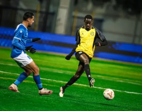 بالفيديو .. الحسين يتجاوز عتبة السلط بالنيران الصديقة