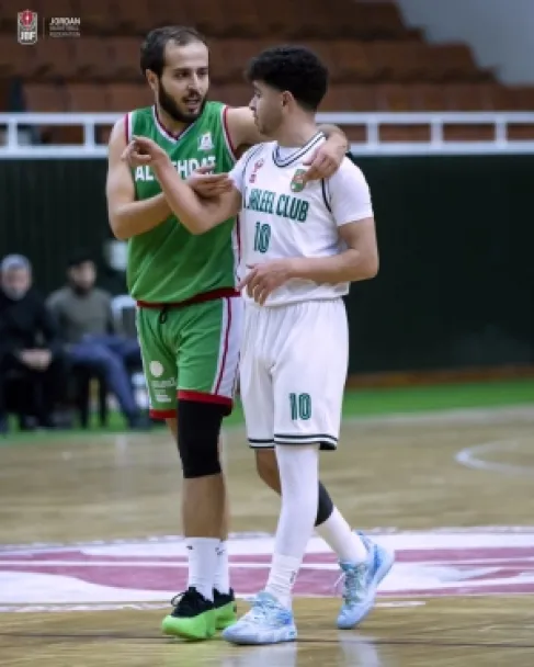 الوحدات يتفوق على الجليل في الدوري الممتاز لكرة السلة