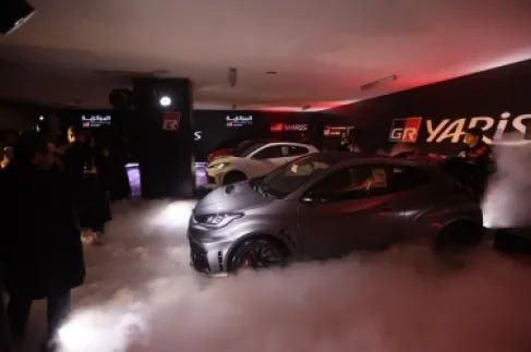 المركزية تويوتا تحتفل بإطلاق سيارة جي آر يارس في الأردن