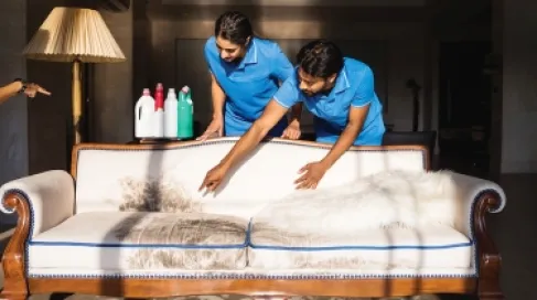 الامارات .. 10 آلاف درهم غرامة لشركة تنظيف أثاث بعد فشلها في إزالة «بقعة أريكة»