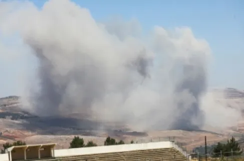 Victim of an Israeli Raid on Southern Lebanon