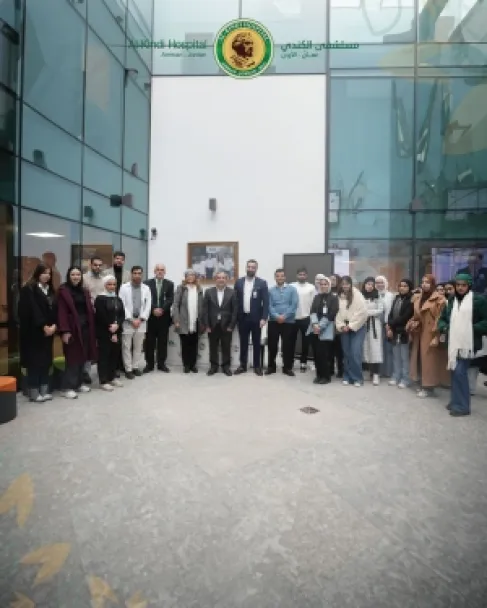 حملة توعية بأهمية غسل الأيدي في مستشفى الكندي