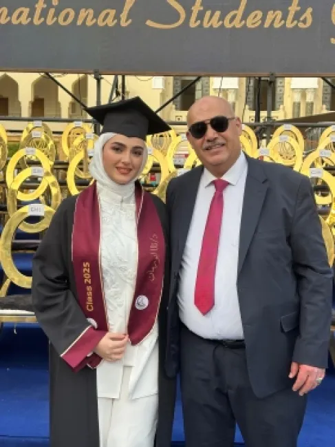 تهنئة للدكتورة تالا أحمد أبو رمان