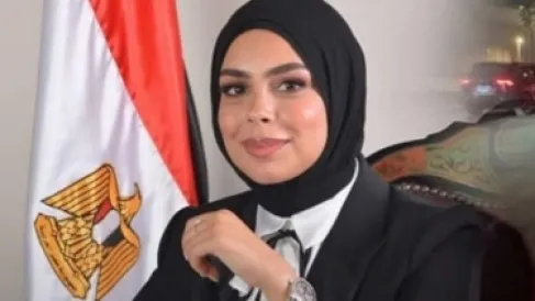 إصابة أصغر نائبة مصرية بحادث سير