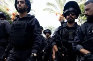 أفراد من الشرطة الإسرائيلية