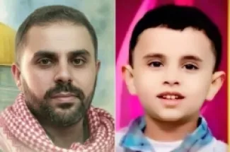 إبراهيم حذيفة الكحلوت ووالده الملقب بالملثم