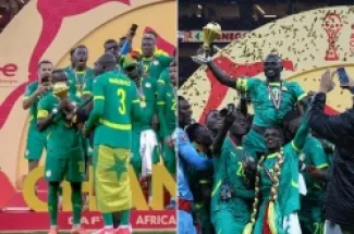 كوليبالي منح الكأس لساديو ماني لرفعها بدلا منه