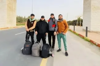 مشجعو الرمثا سيقطعون قرابة 79 كيلومترا للوصول إلى العاصمة الأردنية عمان