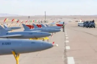 مسيرات إيرانية (فرانس برس)