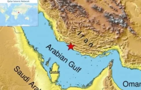 قطر: الزلزال الذي ضرب جنوب إيران لا يشكل أي خطورة علينا