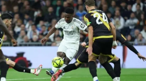 With a Penalty in Stoppage Time .. Real Madrid Escapes Rayo Vallecano's Trap by a Miracle