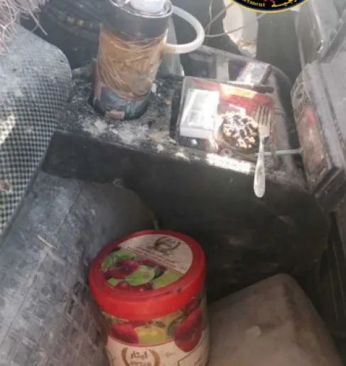 الأردن.. مخالفة سائق ضبط يدخن الأرجيلة أثناء القيادة