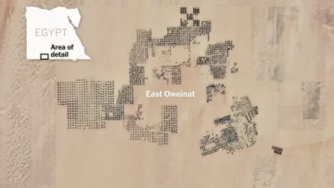 نيويورك تايمز: قاعدة مصرية تنطلق منها مسيرات باتجاه السودان