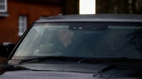 Former British Prince Andrew leaves his home after Epstein files emerge