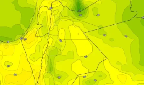 الأردن: درجات الحرارة تقترب من 20 مئوية الخميس