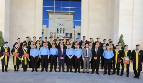 المعايطة يرعى حفل تخريج طلبة دبلوم مراكز الإصلاح والتأهيل