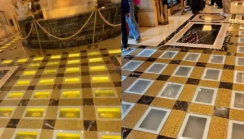 مع جنون الذهب.. فندق صيني يفكك ممره الأسطوري ويبيعه بأسعار خيالية