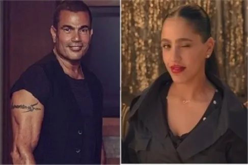 جنا عمرو دياب تغني بالعربية والإنجليزية في اعلان جديد ..والهضبة فخور