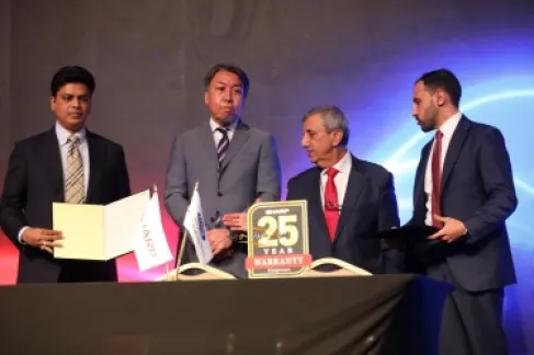 مجموعة حيدر مراد تكشف عن أحدث منتجات شارب في حفل تقني مميز