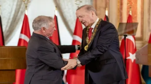 الملك يوجه دعوة لأردوغان لزيارة الأردن