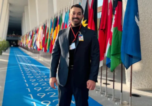 تهنئة بحصول أحمد هاني الحموري على درجة الماجستير التنفيذي