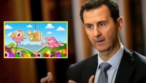 تقرير أميركي : بشار الأسد أمضى سنواته الأخيرة منشغلاً بلعبة (كاندي كراش) خلال الحرب