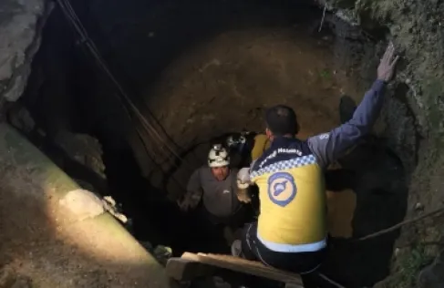 حفرة الآثار تتحول إلى قبر جماعي لأربعة أشخاص في سورية!