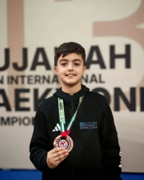 سامي العمله يحصل على برونزية بطولة الفجيرة