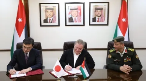 Jordan signs a $5 million grant memorandum from Japan