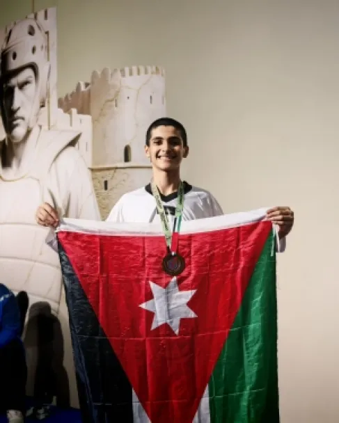 البطل يحيى القضاة .. مبارك