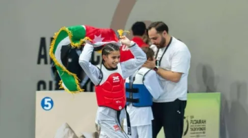 Sara Shams Al-Zaatari crowned with two gold medals in Fujairah and the Arab Cup