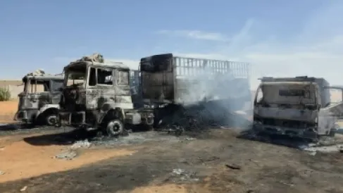 تسريبات استخباراتية تتهم الجيش السوداني بتهريب أسلحة في قافلة إغاثة