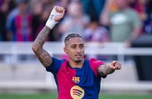 الكشف عن موقف رافينيا من خوض مباراة برشلونة وأتلتيكو مدريد في كأس ملك إسبانيا