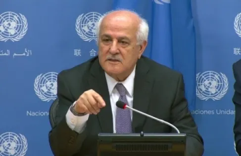 ممثل فلسطين مرشح لتولي منصب رئيس الجمعية العامة للأمم المتحدة